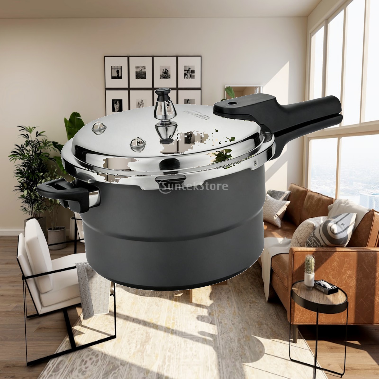 Instant Pot Pressure Cooker - قدر ضغط للطهي الفوري على مواقد