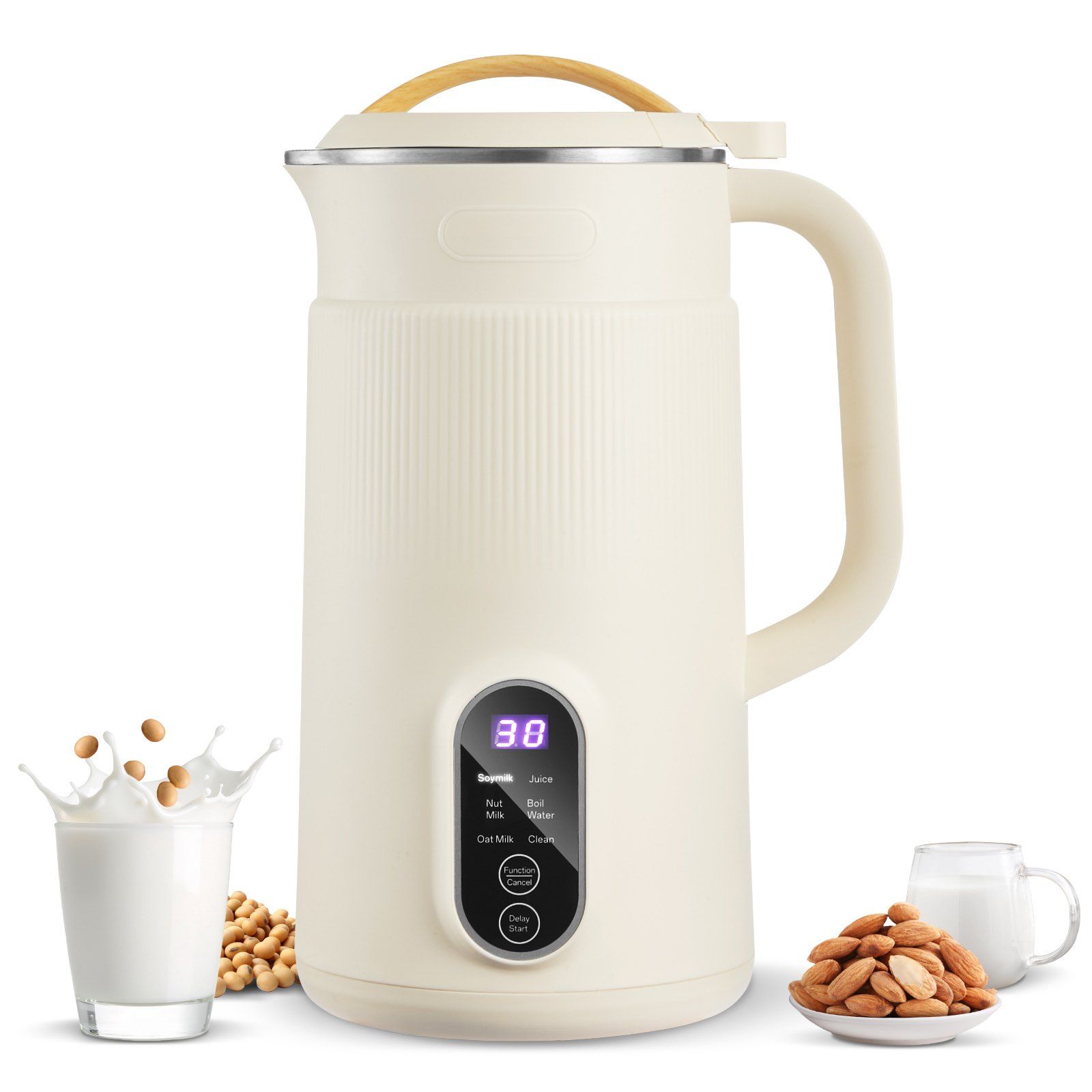 Soy Milk Maker - جهاز صنع حليب المكسرات 6 في