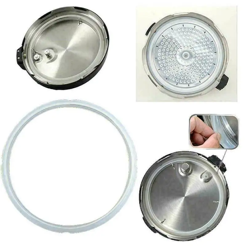 Instant Pot Pressure Cooker - حلقة إحكام سيليكون شفافة بطول 18-32