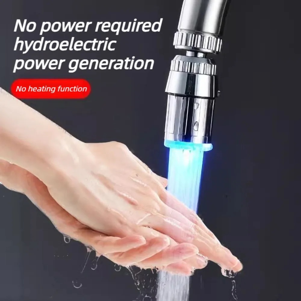 1/5 قطع رأس صنبور LED مع تغيير - مراجعة Kitchen Appliances Offers وسعره