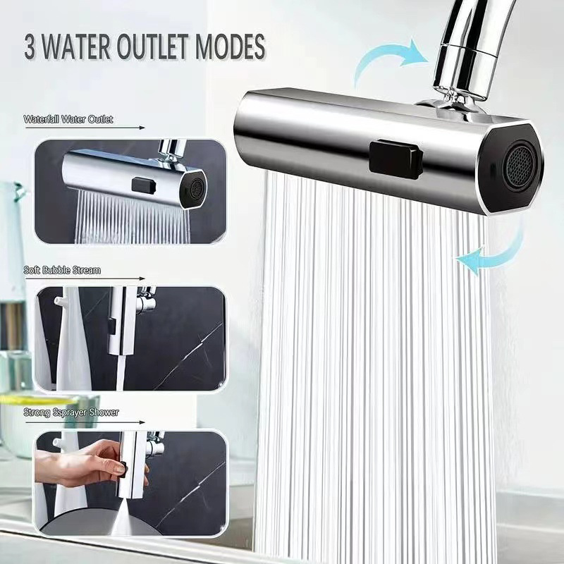 جديد 3 طرق صنبور المطبخ دوران  - مراجعة Kitchen Appliances Offers وسعره