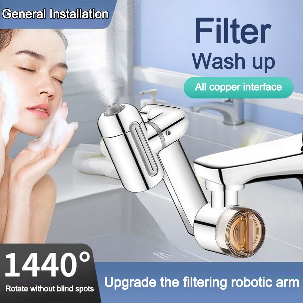 1440 °   صنبور مطبخ دوار بـ 4  - مراجعة Kitchen Appliances Offers وسعره