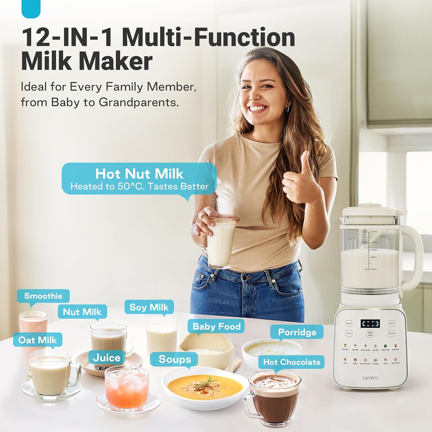 جهاز صنع حليب الصويا الأوتومات - مراجعة Soy Milk Maker وسعره