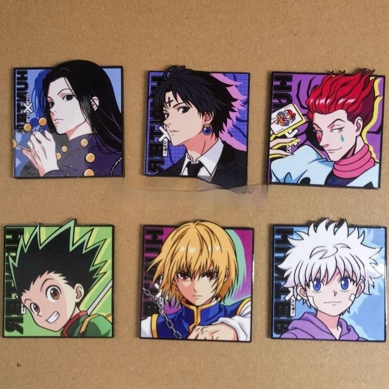 HUNTER×HUNTER Hisoka Gon مغناط - مراجعة Kitchen Appliances Refrigerators وسعره