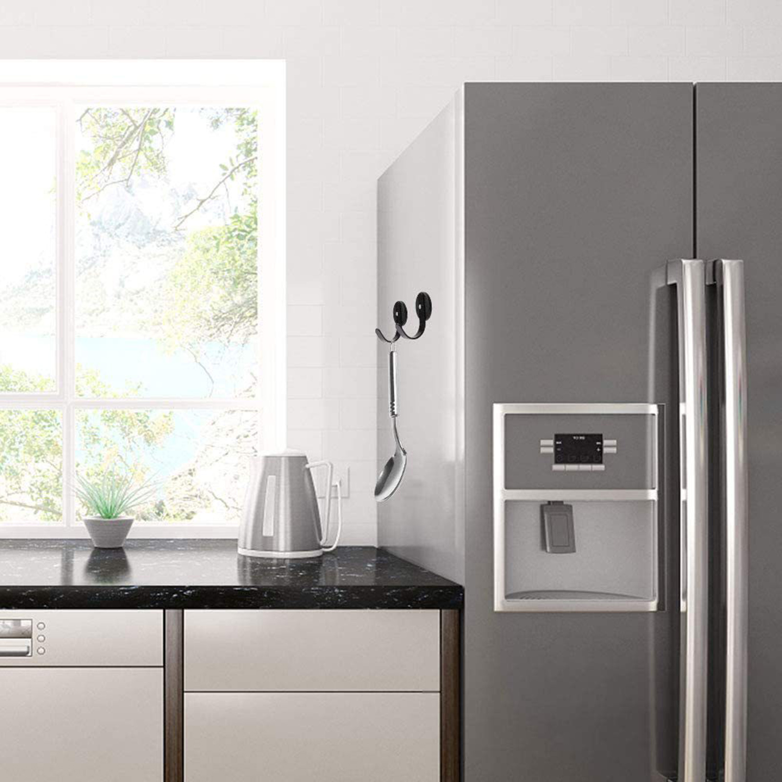 خطاف منشفة مغناطيسي قوي للحمام - مراجعة Kitchen Appliances Refrigerators وسعره