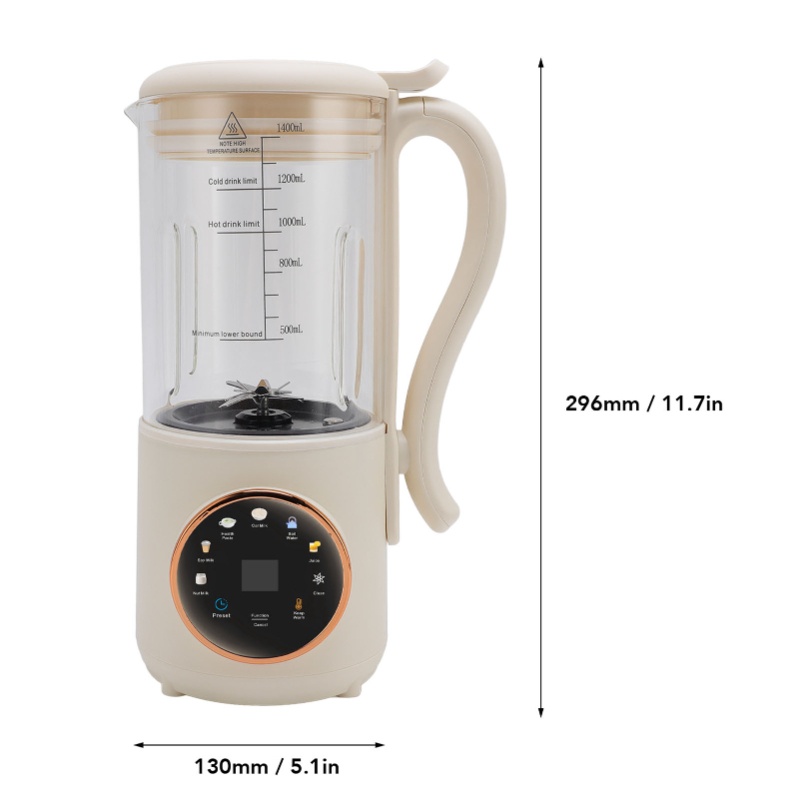 آلة صنع حليب المكسرات متعددة ا - مراجعة Soy Milk Maker وسعره
