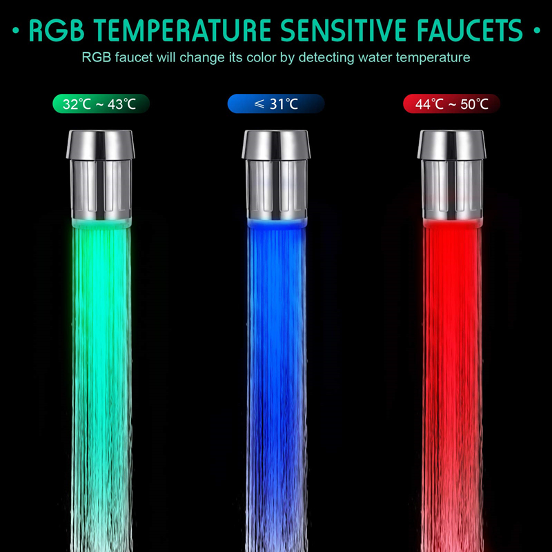 LED درجة الحرارة الحساسة صنبور - مراجعة Kitchen Appliances Offers وسعره