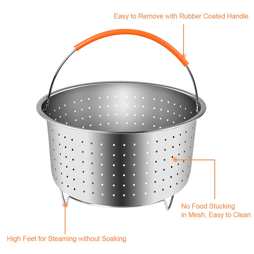 سلة تبخير من الفولاذ المقاوم ل - مراجعة Instant Pot Pressure Cooker وسعره