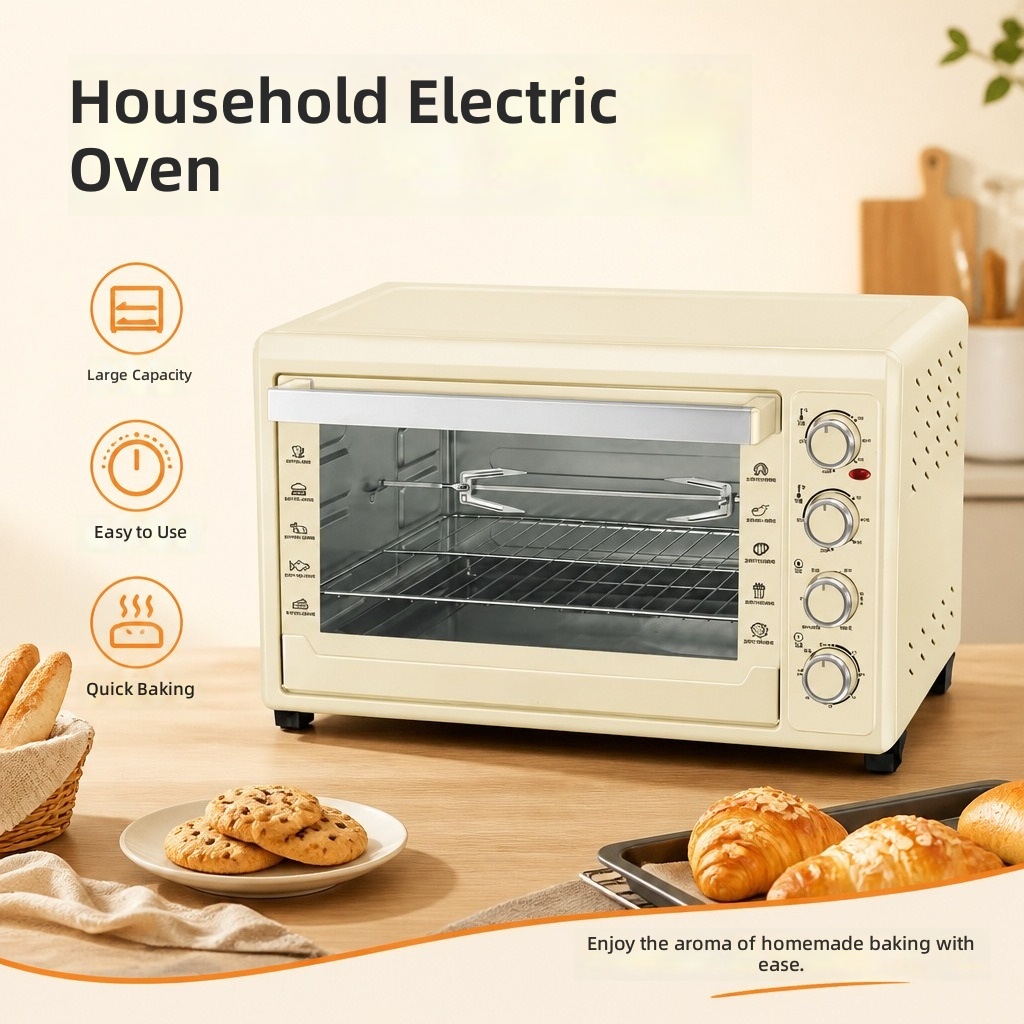فرن كهربائي سعة 60 لتر، آلة خب - مراجعة Kitchen Appliances Ideas وسعره